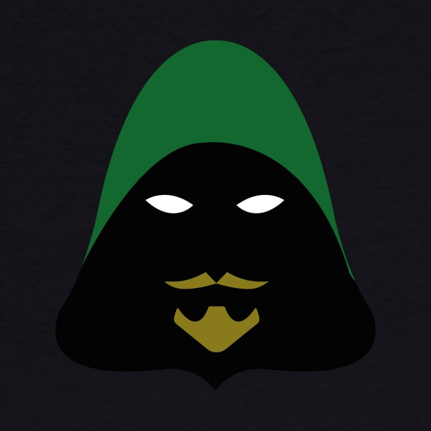 Minimalist Green Arrow by PWCreate